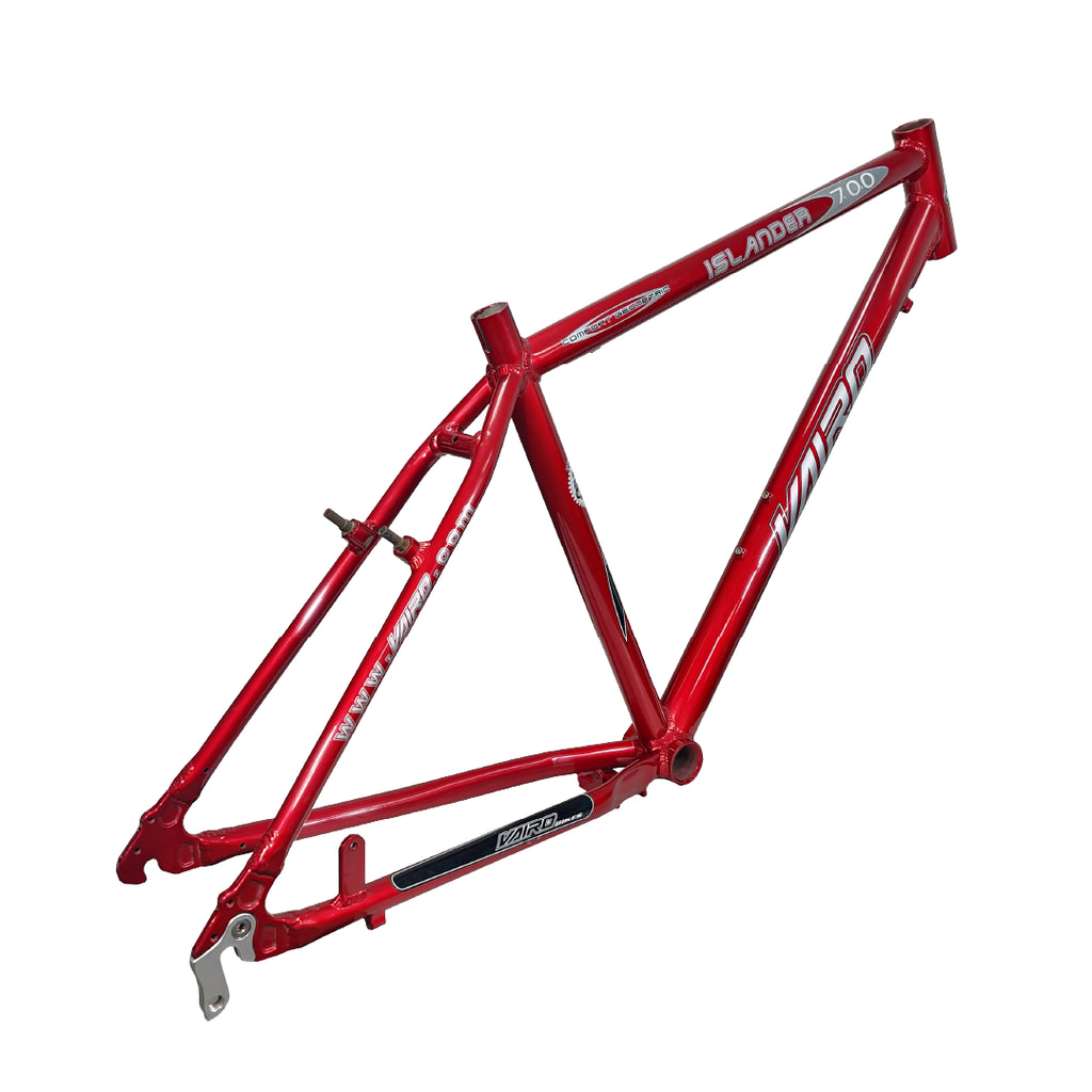 Cuadro Vairo Islander 700 700' Aluminio Talle M Vbrake Red / Grey