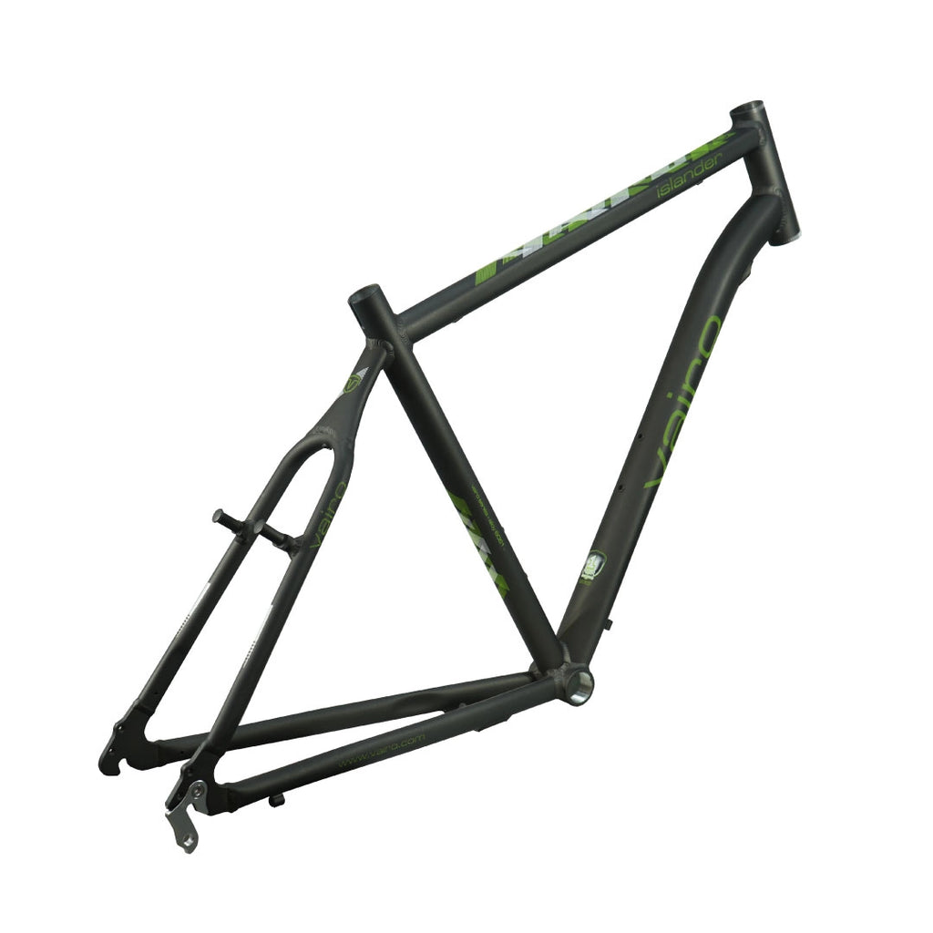 Cuadro Vairo Islander 26' VBrake L Grey/Green Frente Recto Aluminio