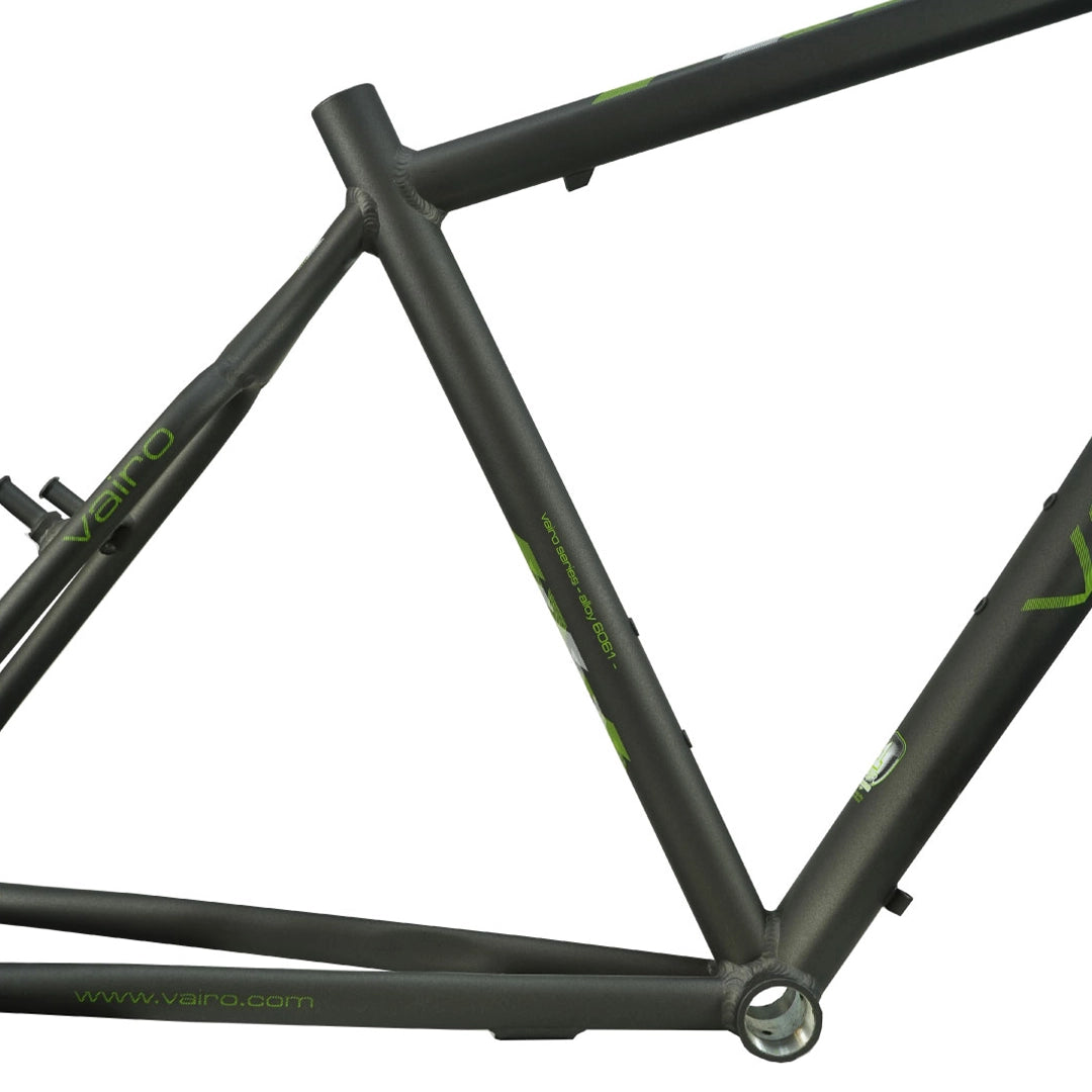Cuadro Vairo Islander 26' VBrake L Grey/Green Frente Recto Aluminio