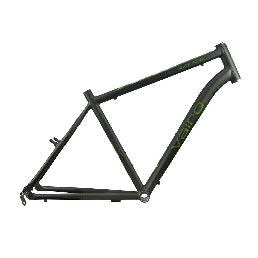 Cuadro Vairo Islander 26' VBrake L Grey/Green Frente Recto Aluminio