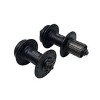 Juego de Mazas Vairo Cassette Disco (135x9T) Trasero (100x9D) Delantero (36H6T) Black Opaco