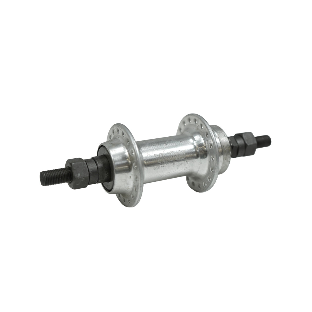 Maza Vairo Trasera a rosca V-B Silver 36h 135x9 Eje a rosca