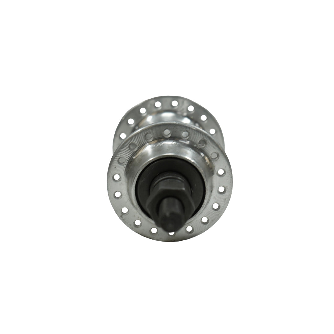 Maza Vairo Trasera a rosca V-B Silver 36h 135x9 Eje a rosca