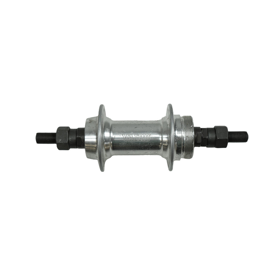 Maza Vairo Trasera a rosca V-B Silver 36h 135x9 Eje a rosca