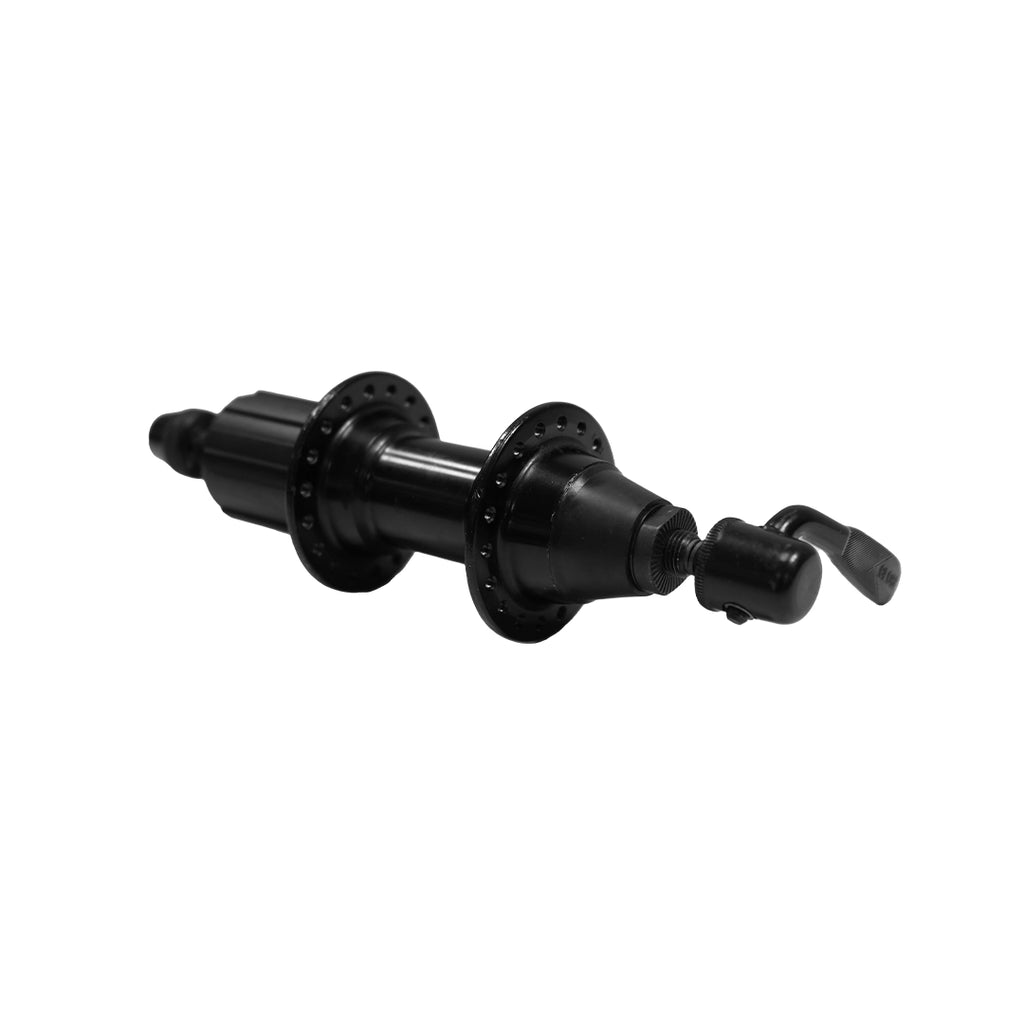 Maza Vairo Trasera Cassette V-B Black brillante  36H 135x9 Modelo 3