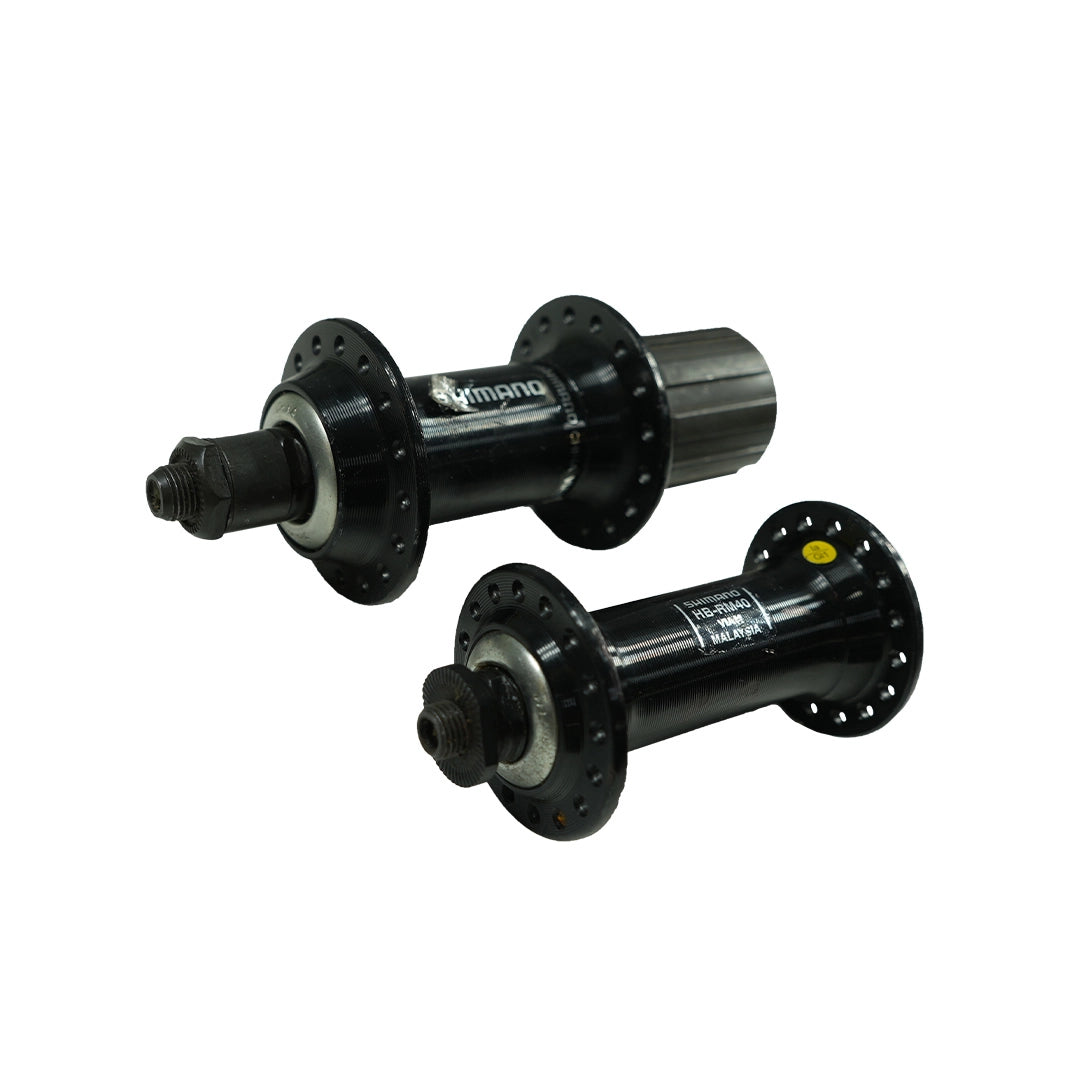 Juego De Mazas Shimano Cassette V-brake 32 Agujeros Negro