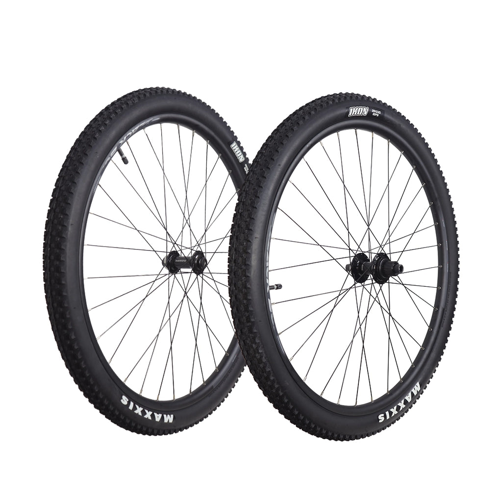 Juego De Ruedas Armadas Mazas Shimano + Llantas + Cubiertas