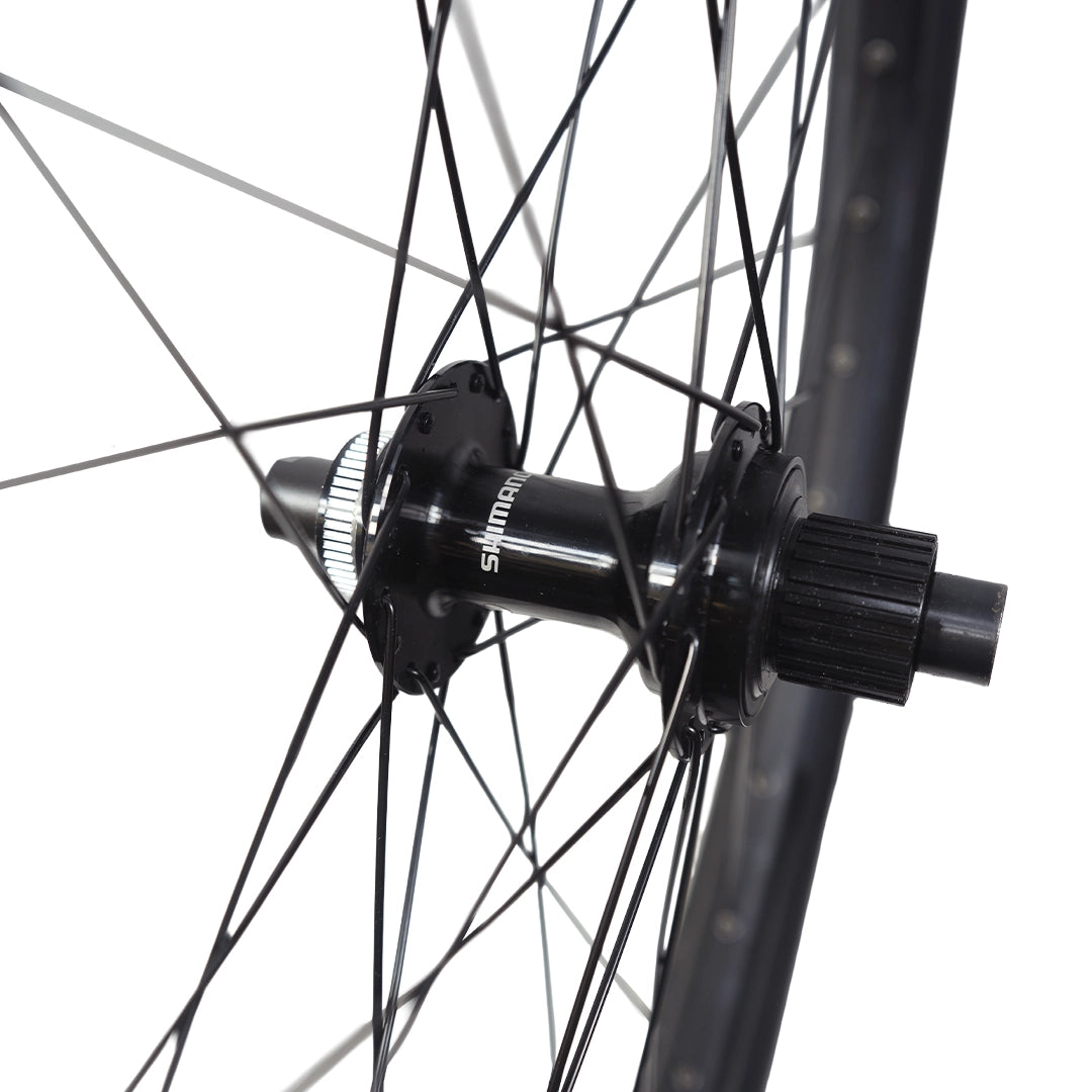 Juego De Ruedas Armadas Mazas Shimano + Llantas + Cubiertas