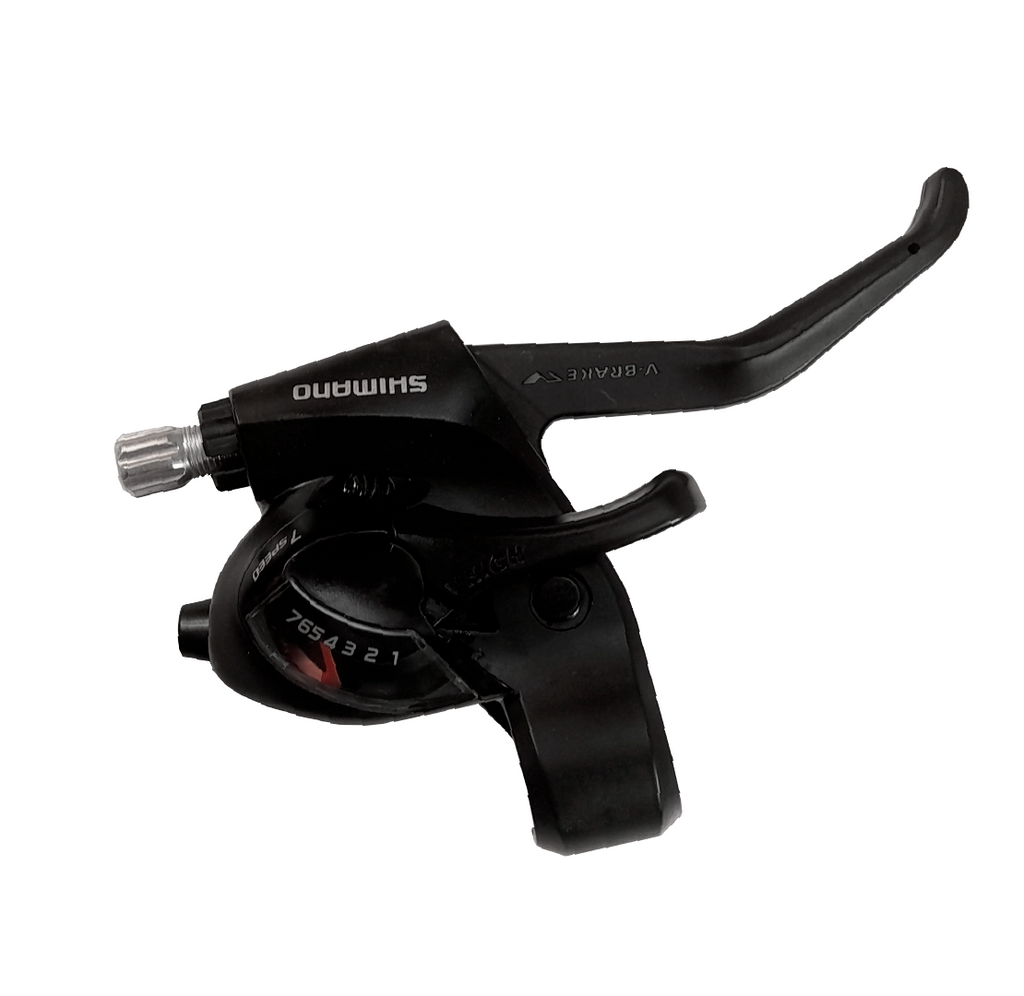 Shifter Con Leva Shimano St Ef-41 Derecho 7 Velocidades