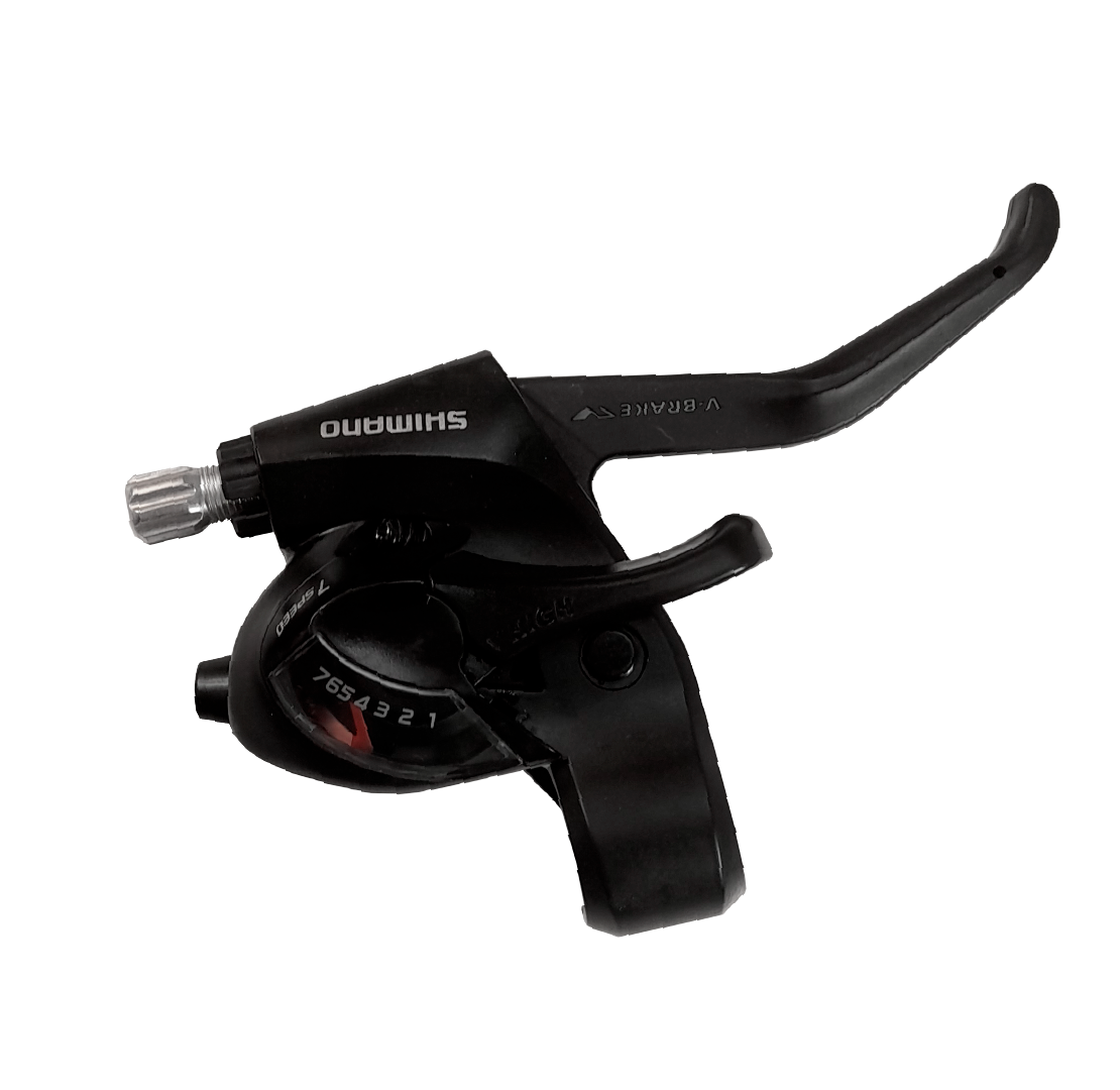Shifter Con Leva Shimano St Ef-41 Derecho 7 Velocidades