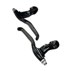 Par Levas Manijas De Freno Black Aluminio Con Antideslizante