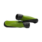 Puños Grip Bicicleta  VLG-690- Ad2. Largo 135mm. Black/green