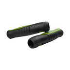 Puños Grip Bicicleta  VLG-690- Ad2. Largo 135mm. Black/green