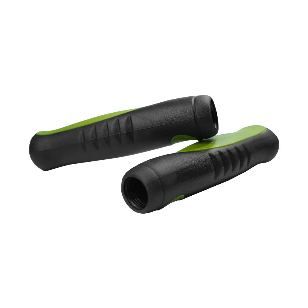 Puños Grip Bicicleta  VLG-690- Ad2. Largo 135mm. Black/green