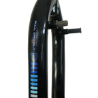 Horquilla Freestyle Twist Jump 20´ poste corto 15,5cm Negro