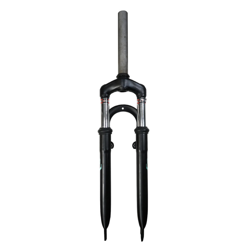 Horquilla 3.5 Lady 27,5 Poste corto 19cm Acero Negro Turquesa
