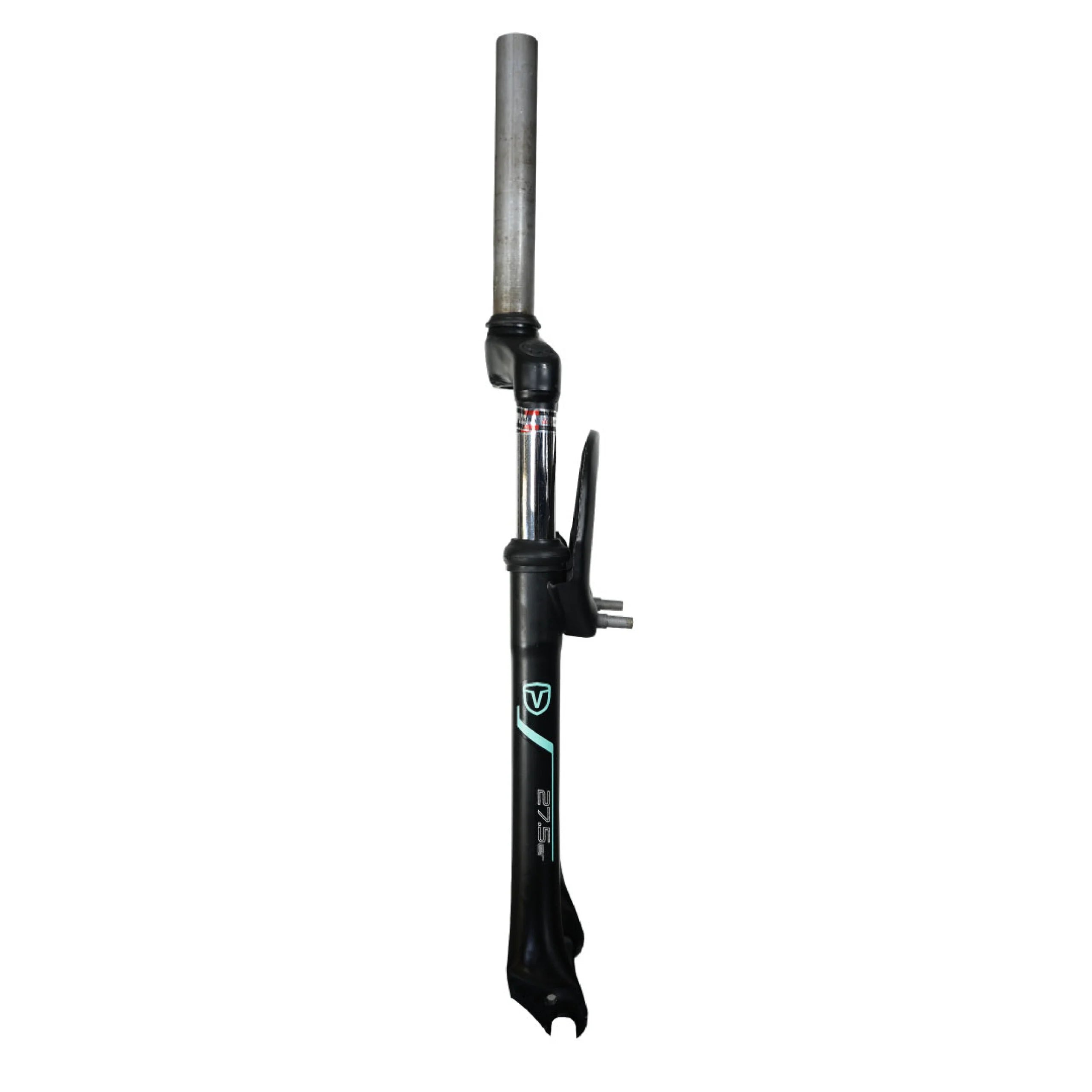 Horquilla 3.5 Lady 27,5 Poste corto 19cm Acero Negro Turquesa