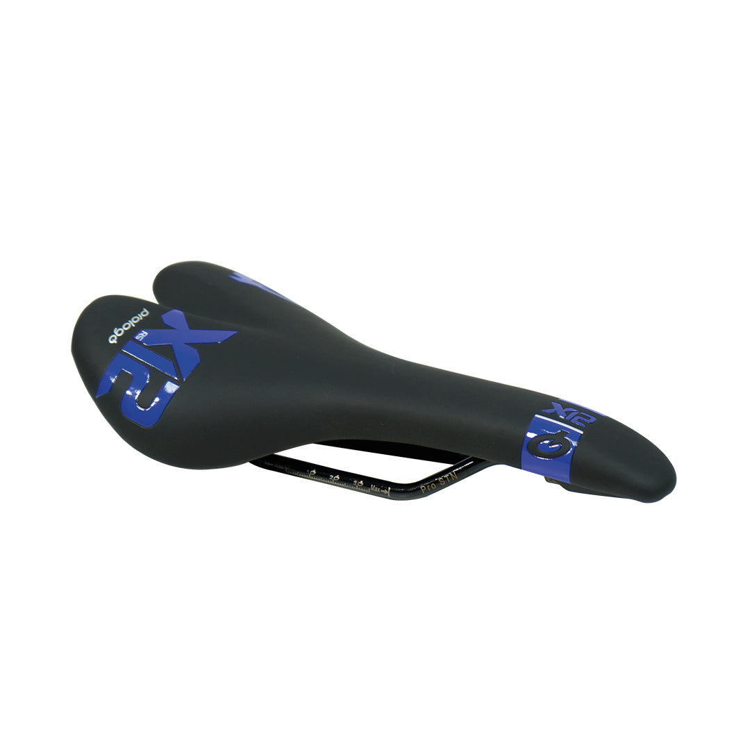 Asiento De Bicicleta Prologo X12 R5 Black/Blue Nx 12 550 Bl 01-va