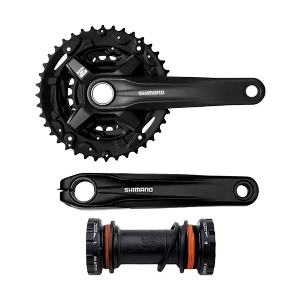 Plato Palanca Shimano Fc-mt210 3x9  Hollowtech Ii +caja Bb MT500
