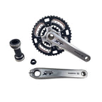 Juego Plato palanca Dore XT FC-M770 Silver 22-32-44 175mm + Caja Pedalera BB51 Silver (usado, con detalles)