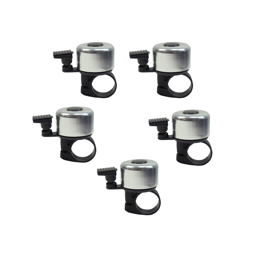 Timbre para bicicleta Mint Silver x5