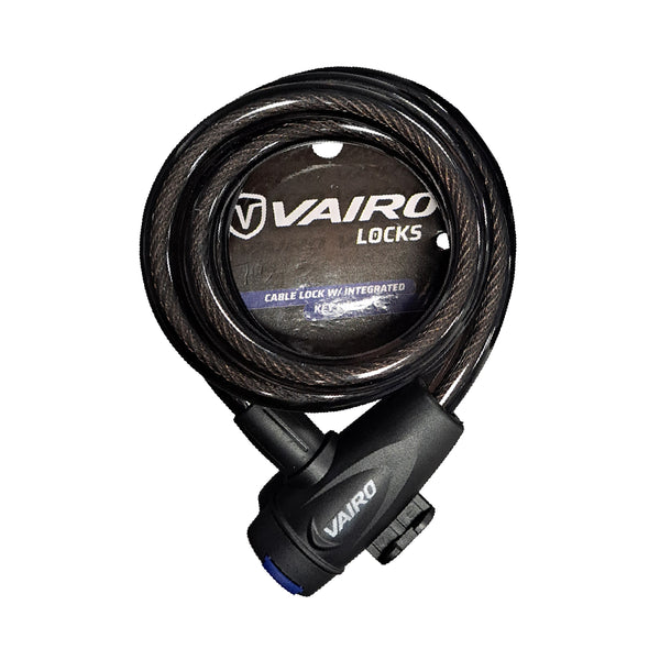Linga de Seguridad Vairo Cable Lock With Bracket x21 12x1500mm | Alta Seguridad para Tu Bicicleta