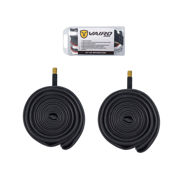 Par De Cámaras Innova 29' 29x1.75/2.1 + Kit De Parches Vairo