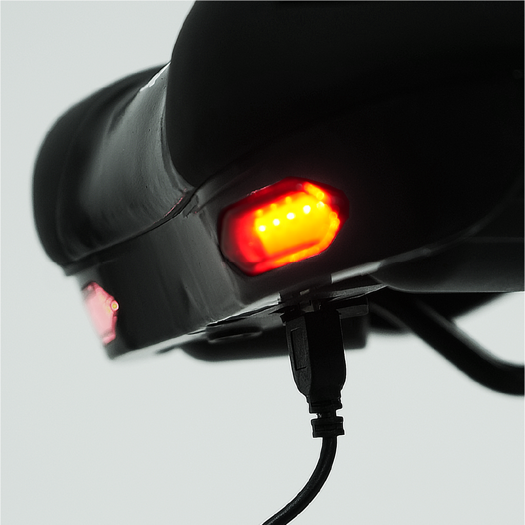 Asiento Confort Qranc con luz integrada, carga usb TL2172-2LED