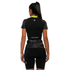 Casaca ciclismo Vairo Land manga corta mujer