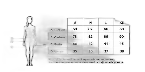 Calza Corta Vairo Carry Mujer con Badana